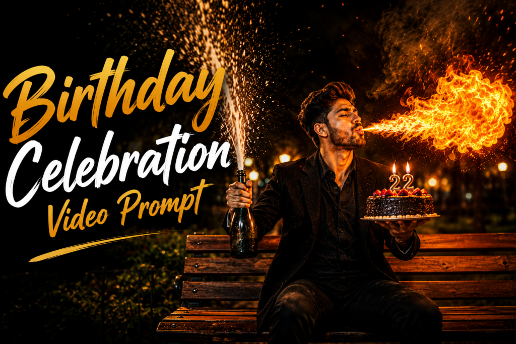 Birthday Celebration Video Prompt