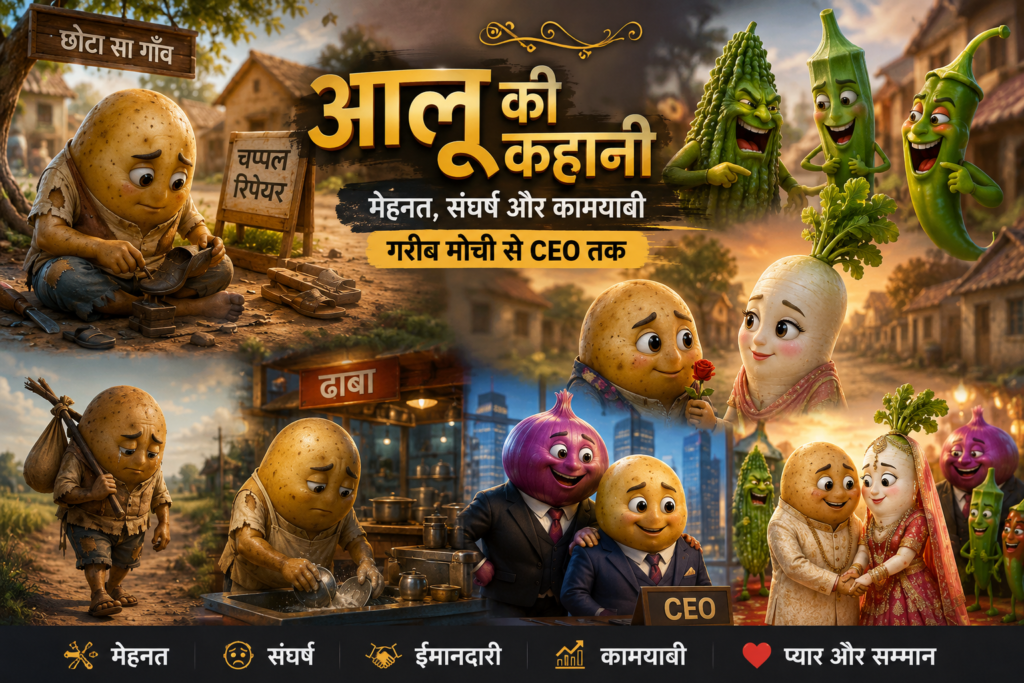 Vegetable character aloo