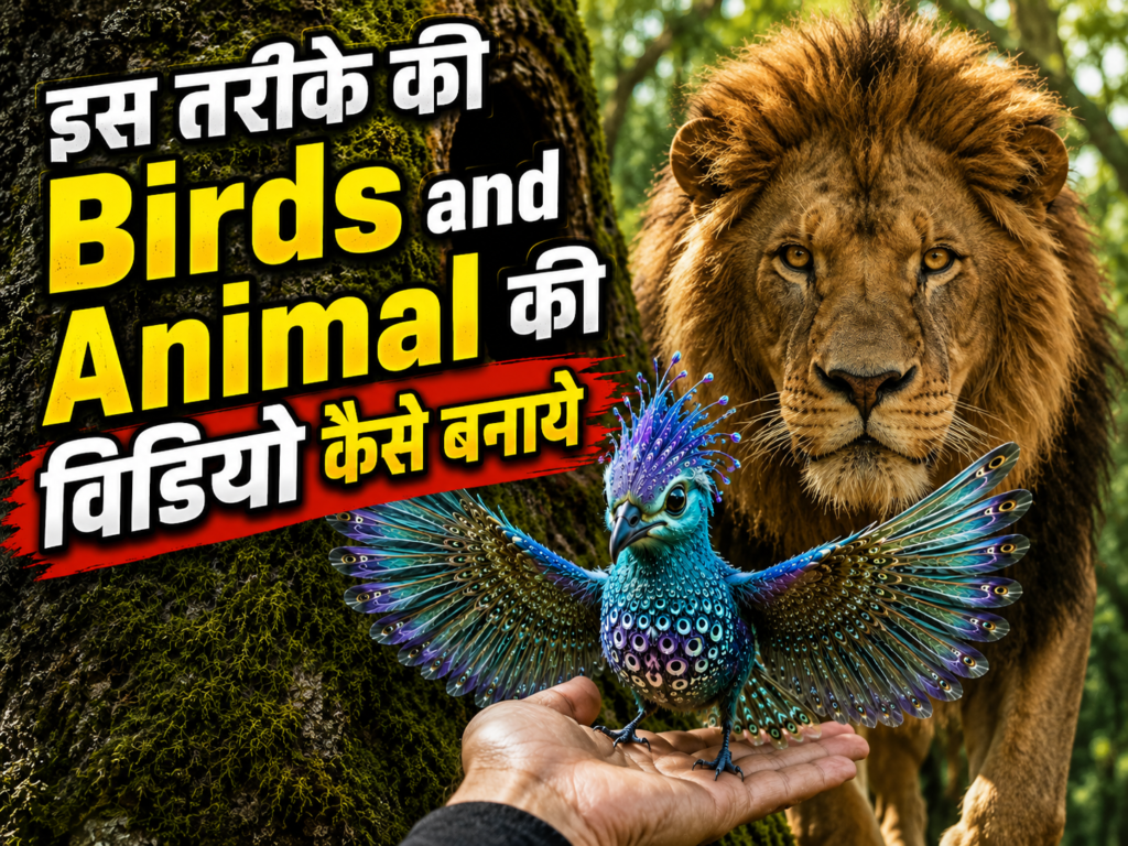 Create Unlimited Viral AI Bird, Animal Video with Prompt