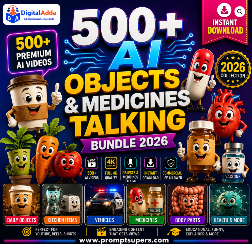 500+ AI Object Talking