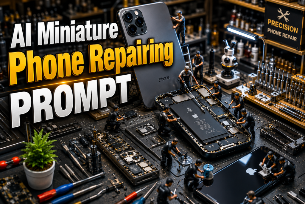 AI Miniature phone repair