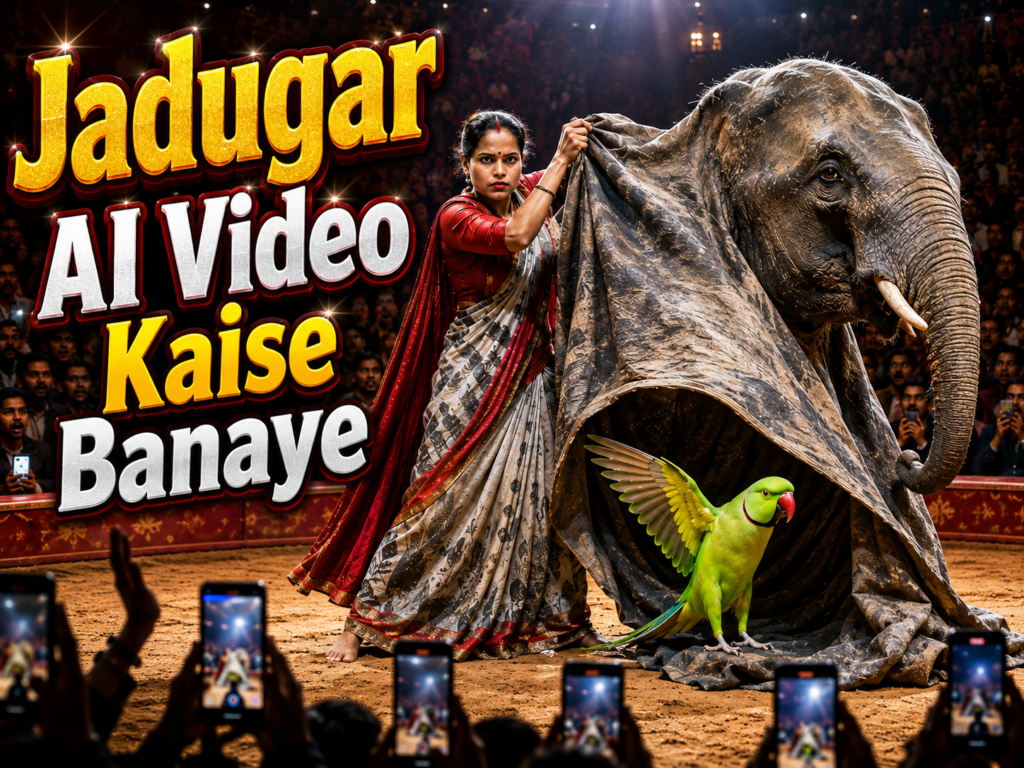 How To MAGICIAN FACE Jadugar AI Video Kaise Banaye