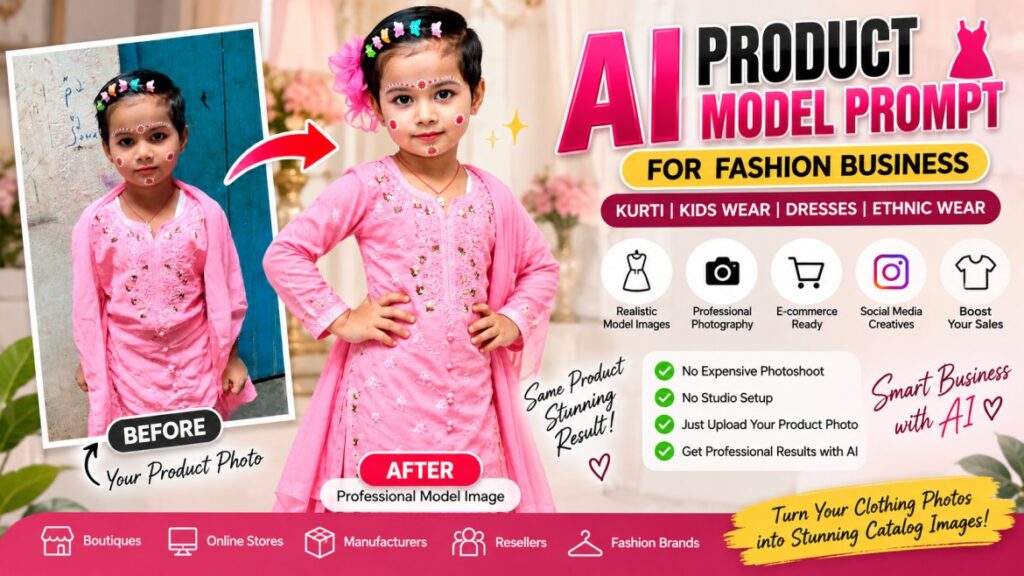 AI Prompts Codes Fashion & Clothing