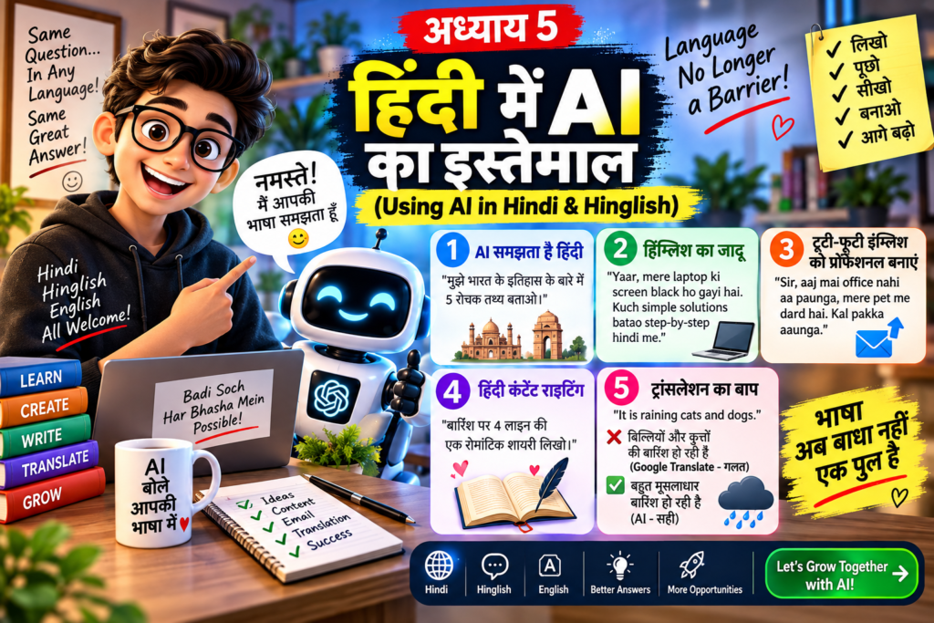 Using AI in Hindi & Hinglish