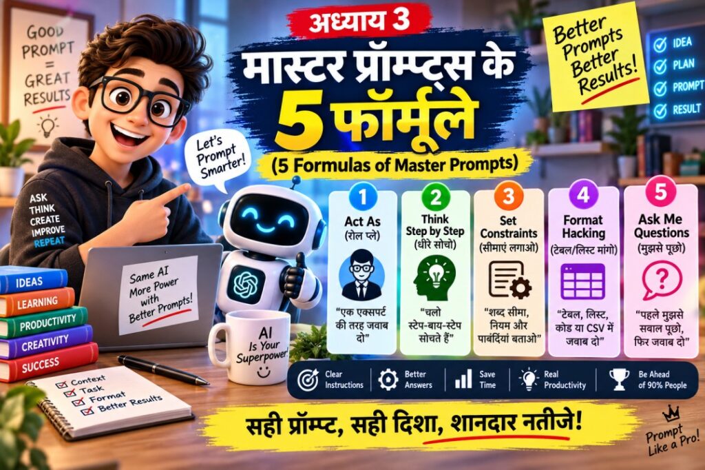 5 Formulas of Master AI Prompts