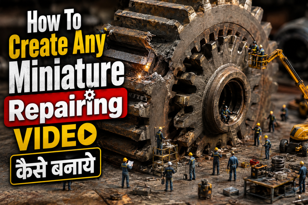 How To Create Any Miniature Repairing