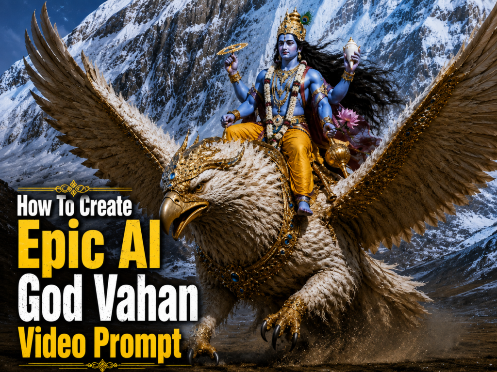 How To Create Epic AI God Vahan Video Prompt