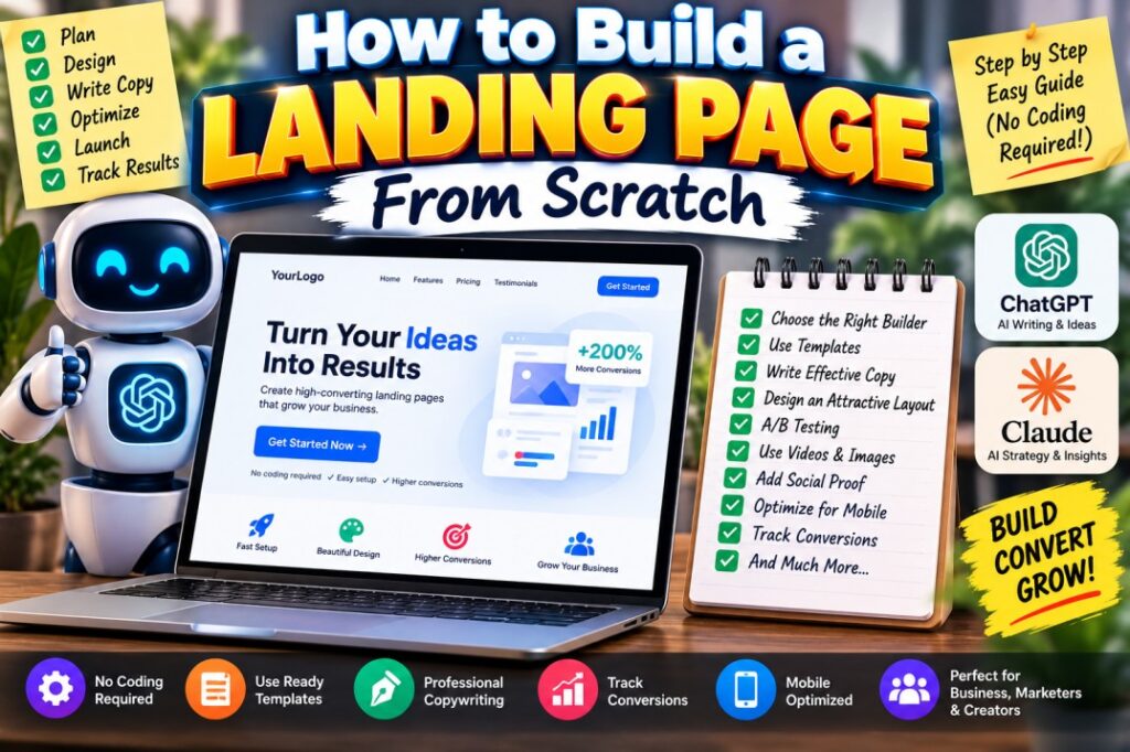 200 Landing Page Prompts Chatgpt & Claude